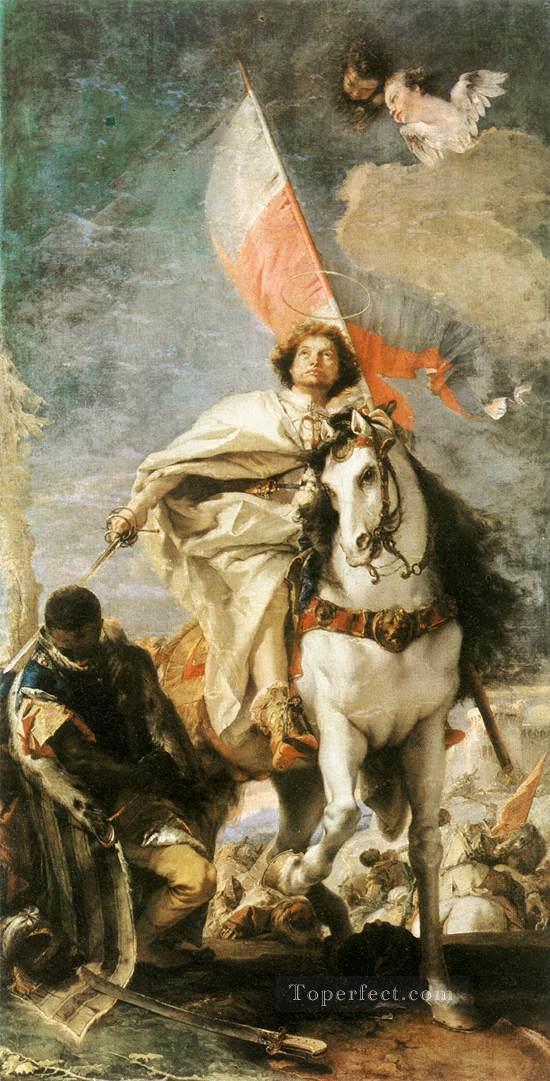 St James the Greater Conquering the Moors Giovanni Battista Tiepolo Oil Paintings